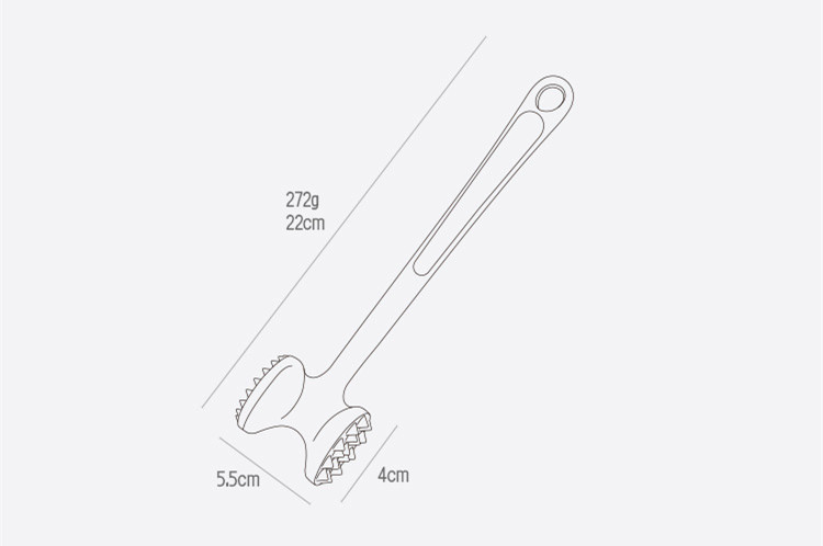 Home Steak Beef Hammering Meat Kitchen Tools - Image 2