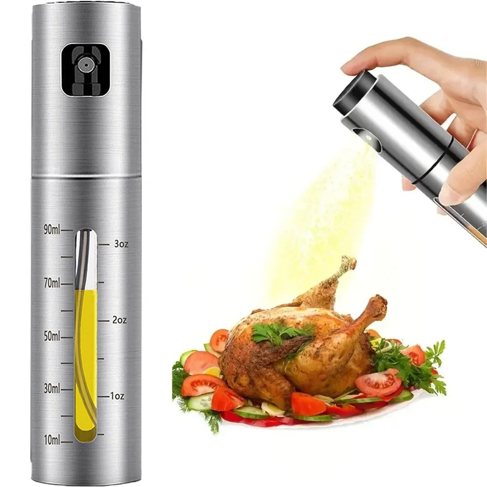 Bottle Spice Bottle Spray Press Type Barbecue Oil Bottle Kitchen Gadgets