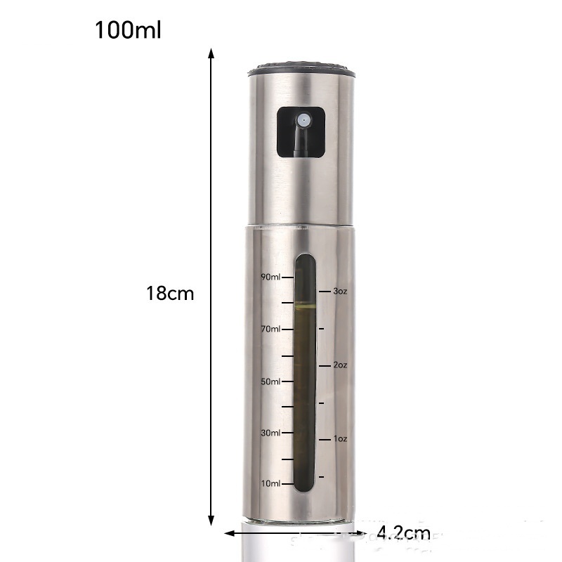 Bottle Spice Bottle Spray Press Type Barbecue Oil Bottle Kitchen Gadgets - Image 5