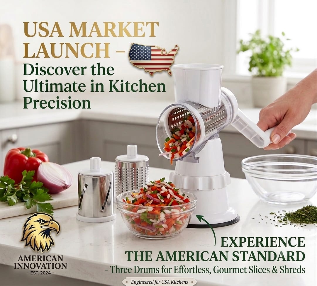 Multifunctional Round Vegetable Cutter & Slicer