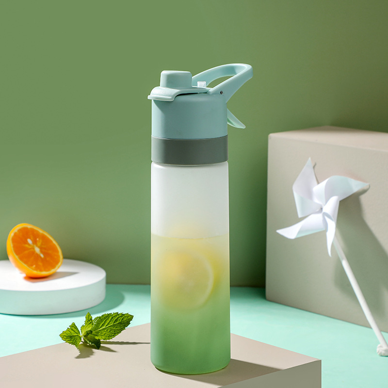 Spray Water Bottle For Girls Outdoor Sport Fitness Water Cup Large Capacity Spray Bottle Drinkware Travel Bottles Kitchen Gadgets - Image 3